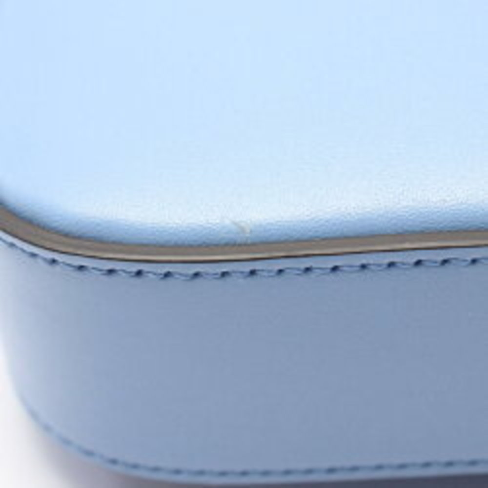 Gucci Bamboo Handbag Leather Blue - Picture 5 of 5